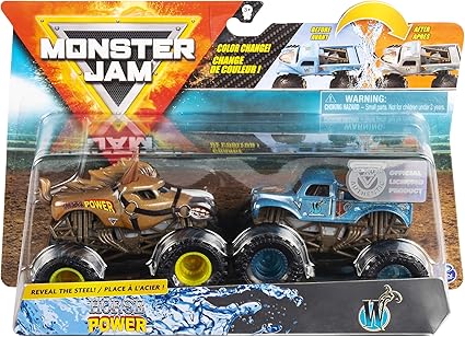 monster jam changing color trucks