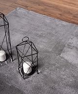 the carpet Relax Rug Modern Fluffy Short Pile Anthracite 60 x 110 cm view 4