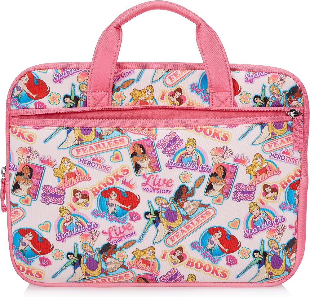 NuPro Disney Princesses Zip Sleeve for Fire HD 10 Kids Pro Tablets