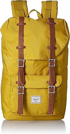 Sac à Dos Herschel Supply Co. Little America Mid-Vol Overcast Crosshatch  Pine Bark | Equipementaventure.fr