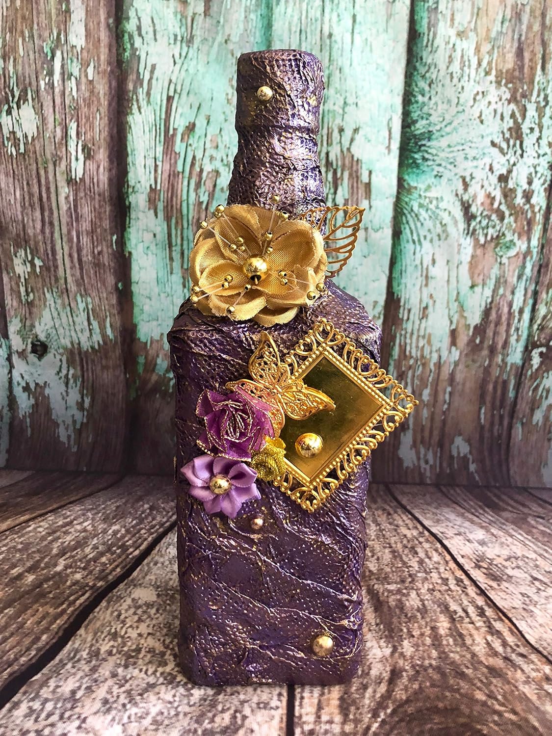 Amazon Com Wine Bottles Glass Bottles Decorated Bottles