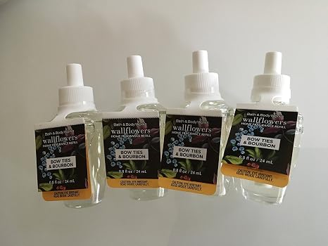 Amazoncom Bath Body Works Bow Ties Bourbon Wallflowers