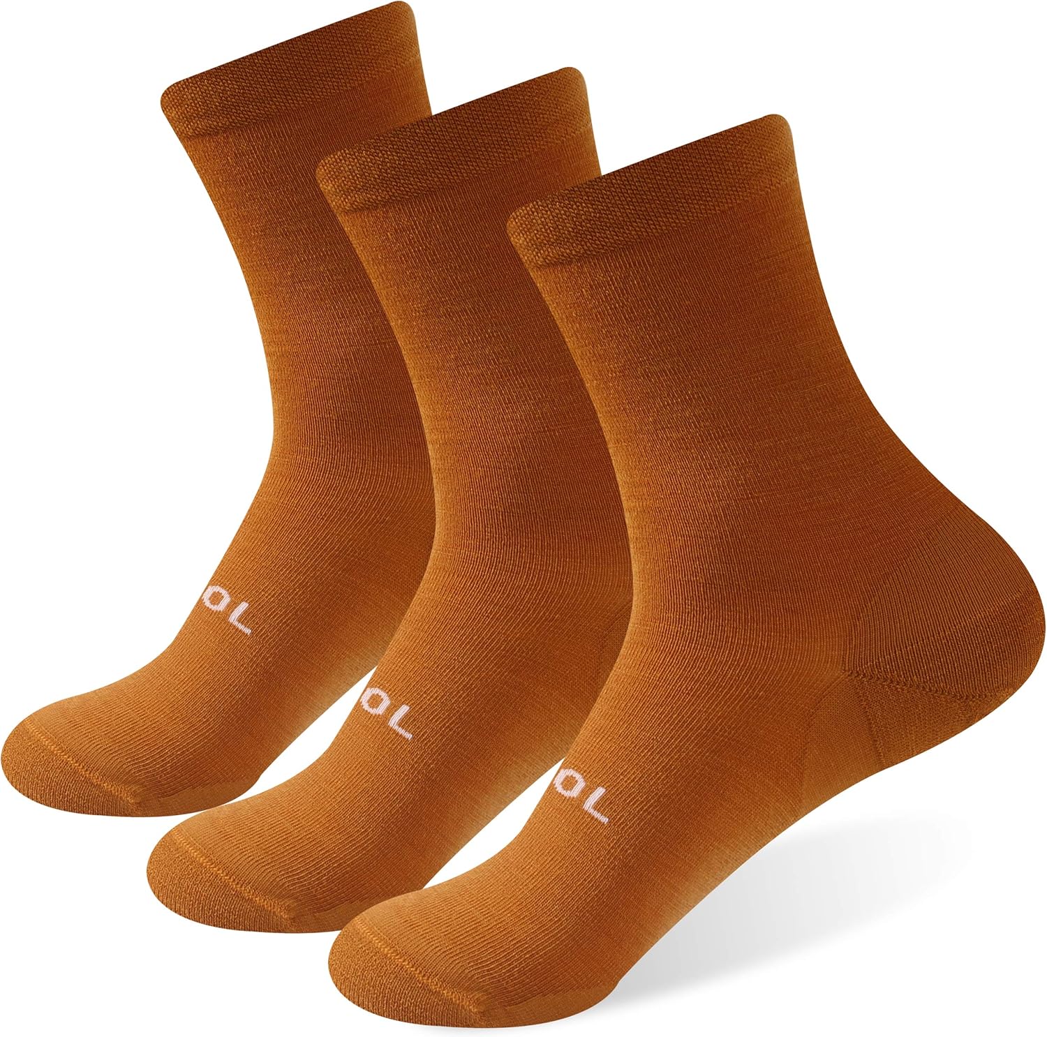 Forcool 80 Merino Wool Wicking Socks, Running Socks Walking Workout
