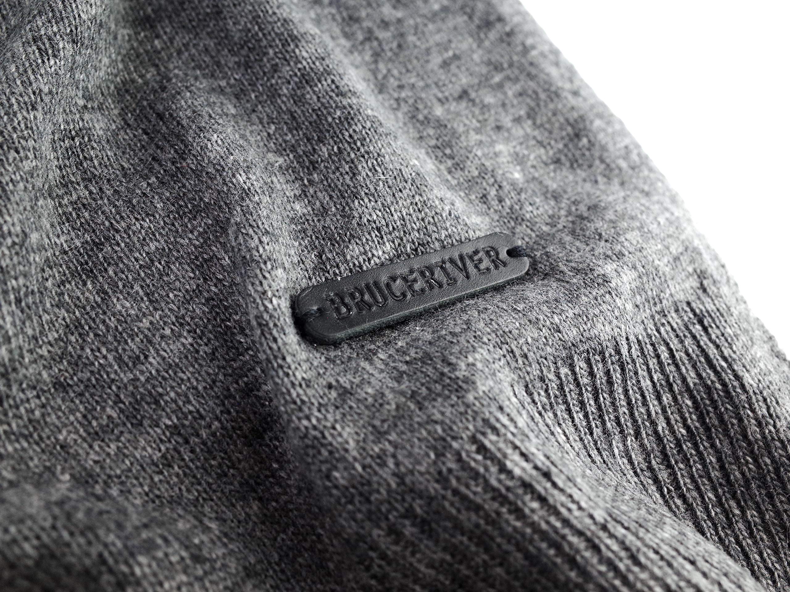 Bruceriver Ultra Soft Wool Blend Solid Knit Scarf for Women and Men Bruceriver Ultra Soft Wool Blend Solid Knit Scarf for Women and Men