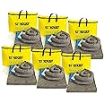 Stardust Spill Products Universal Spill Kit – OSHA Approved Solution for Vehicles, Industrial, & Restaurant Use, Emergency Response Chemical, Water, & Bodily Fluid Cleanup, 6-Pack