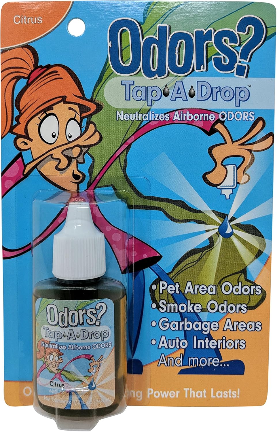 Pet Deodorizers : Nilodor Tap A Drop Citrus