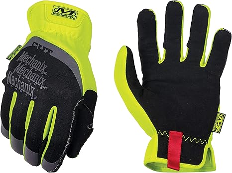 hi vis mechanix gloves