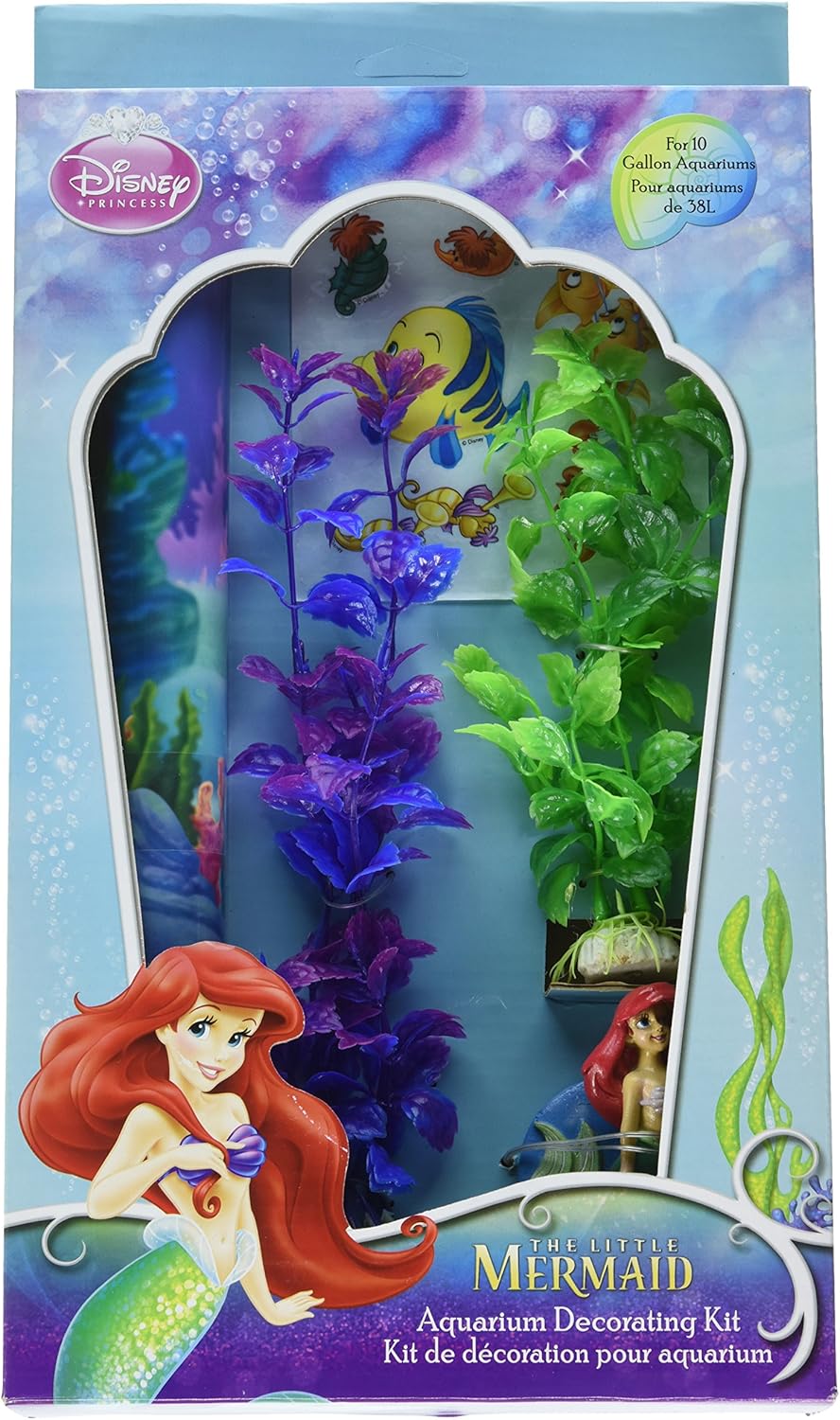 little mermaid aquarium ornaments