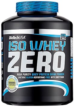Biotech USA Iso Whey Zero, Banane, (1 x 2.27 kg)