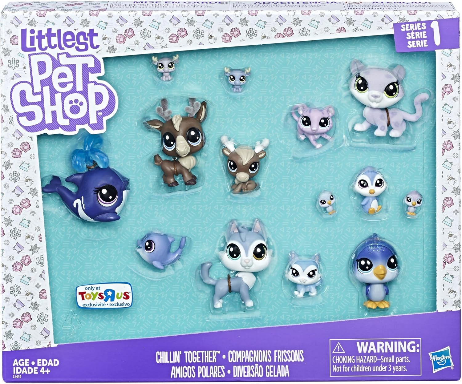 LPS Minişler Littlest Pet Shop 14'lü Miniş Kutup Hayvanları LPS