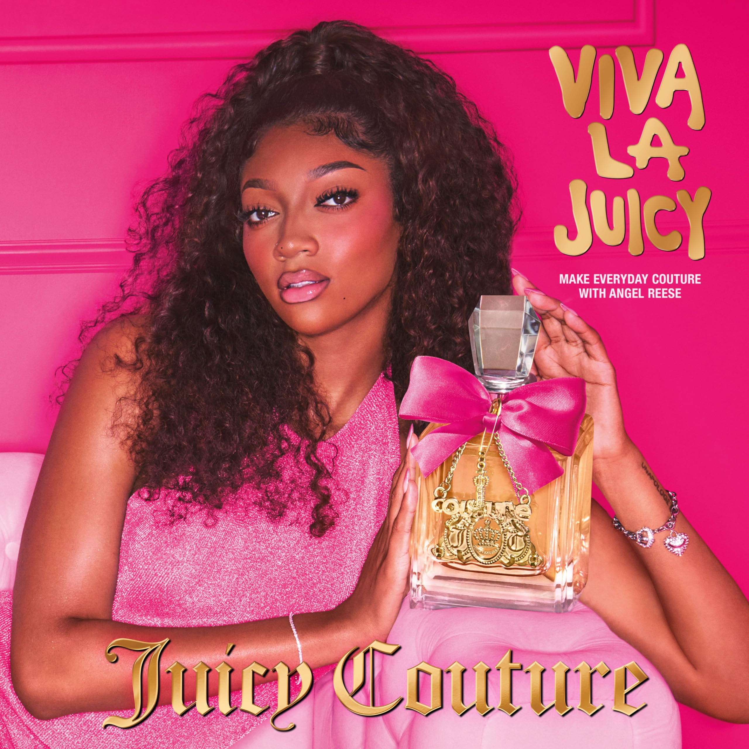 Juicy Couture Viva La Juicy Eau De Parfum Spray, Women's Perfume with Notes of Mandarin, Gardenia & Caramel, Floral & Sweet, Gift for Her