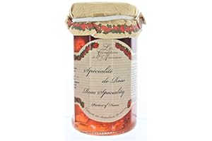 Set of 2 Jars, Les Confitures à la Ancienne - Rose Petal French Preserves / Jam, 9.5 oz