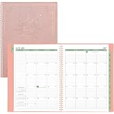 2027 Planner - Business Planner 2027, 8.74"x11.38", 3-Tier Schedule Planner | JAN 2027 - DEC 2027, 2027 Appointment Book, 60 Minutes Intervals, Monthly Tabs, Leather Cover, Pocket - Rose Golden