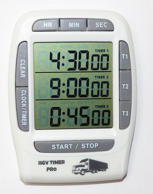 Trucker Timer HGV Driver Hours Timer LGV Trucker Driving Timer