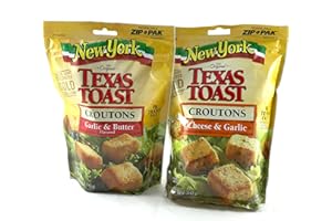 BANRIN Texas Toast Croutons: Cheese & Garlic, Garlic & Butter