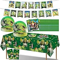 83 Pcs Monster Birthday Party Supplies Movie Themed Party Decorations for Boys Girls, Valentine's Day Serves 40 Guests with 1