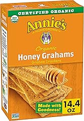 Annie's Organic Honey Graham Crackers, Made With Whole Grain, 14.4 oz