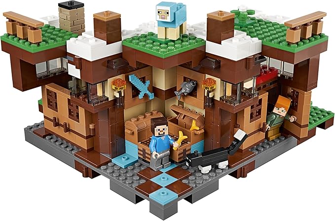 casa lego minecraft