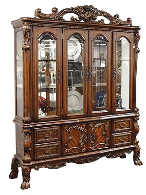ACME Dresden Hutch & Buffet - 12155 Cherry Oak