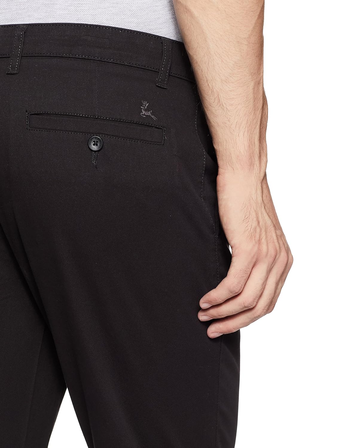 parx men's slim fit casual trousers