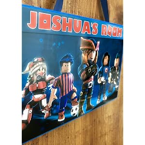 Amazoncom Nine9er Roblox Avatar 12x16 Wood Tone Frame - 