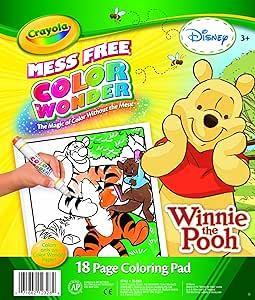 Amazon.com: Crayola Color Wonder Winnie The Pooh Coloring Pad : Toys ...