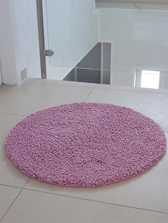 Benuta Teppiche Shaggy Langflor Hochflor Teppich Swirls Rosa O