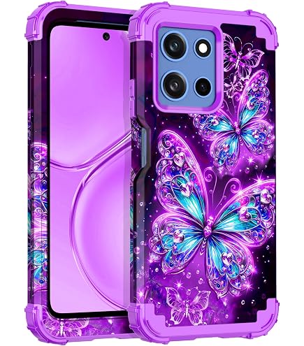 Custodia Liquid Glitter NageBee Per Motorola Moto G 5G (2025) / G Power (2025) – Trasparente, Con Protettore