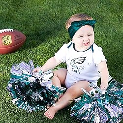 Gerber Baby Girl's NFL 3 Pack Short Sleeve Onesie