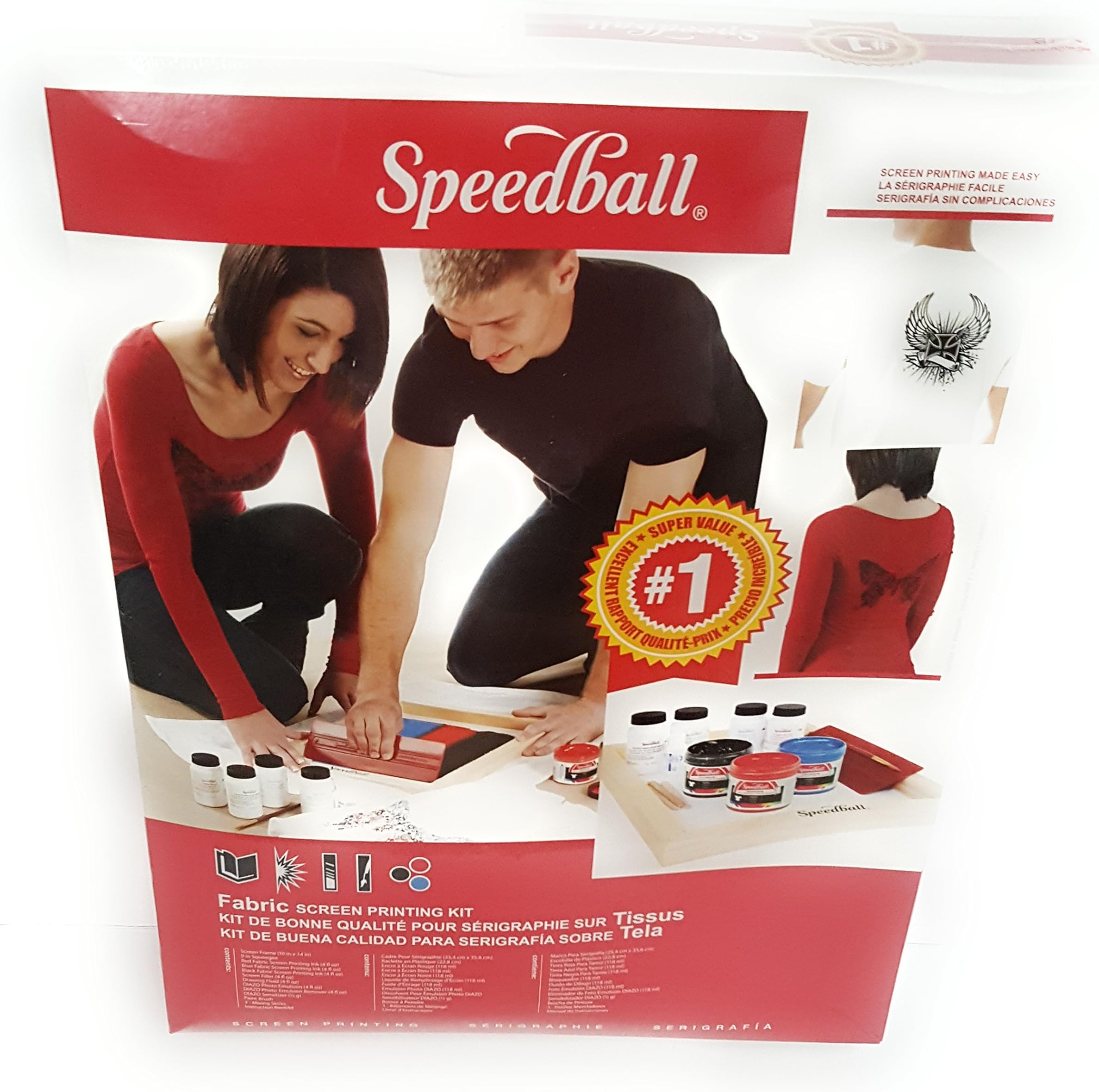 Speedball Fabric Screen Printing Kit