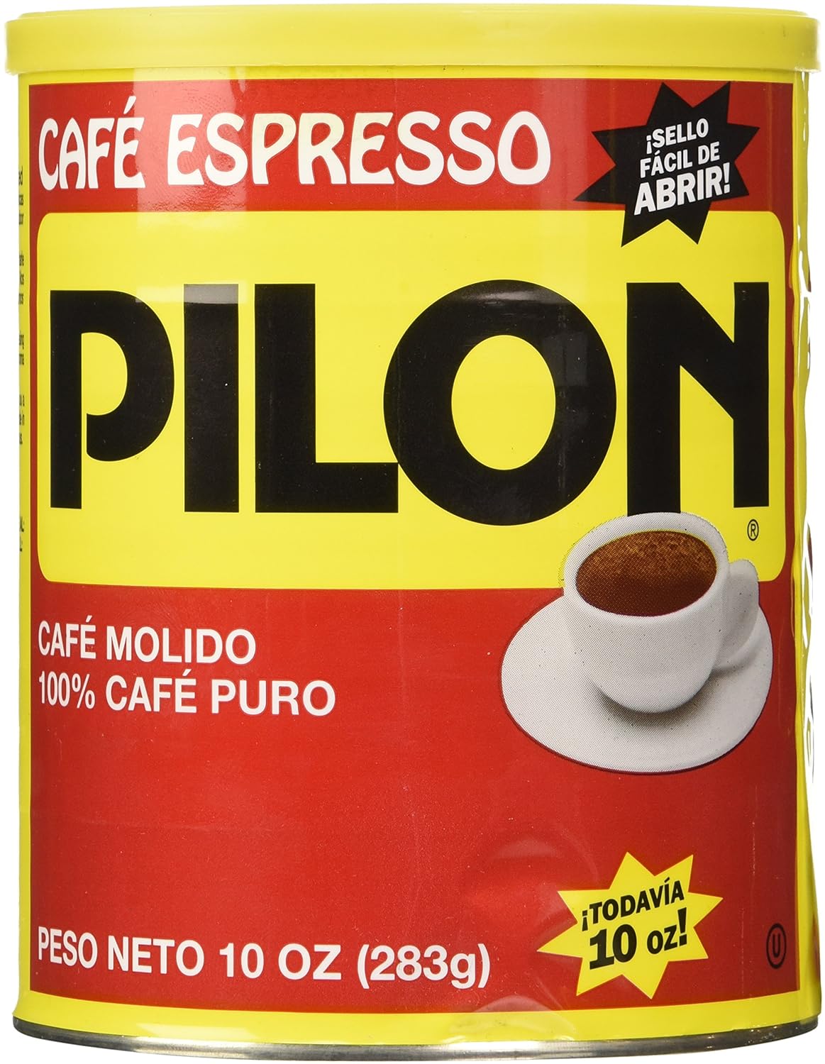 PILON CAFE ESPRESSO GROUND COFFEE 283g CAN AMERICAN Amazon.co.uk Grocery