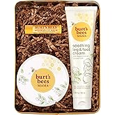Burt's Bees Pregnancy Essentials Christmas Gifts Set, 3 Baby Shower Products & Must Have Baby Registry Items, Nourishing Skin