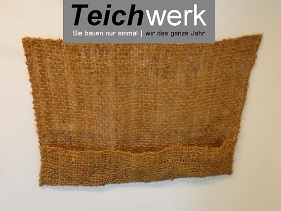 TEICHWERK 3er Pflanztasche|Kokostasche|Kokosmatten Pflanztaschen
