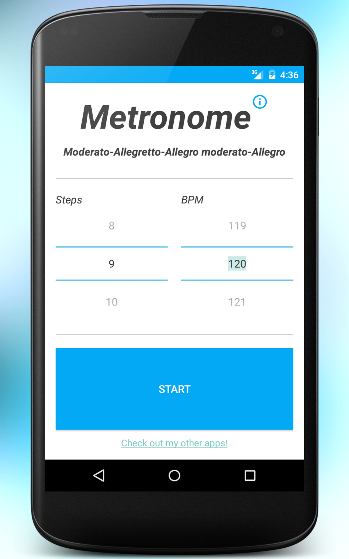 Metronome Appstore for Android
