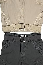 Raw X Boys Cargo Shorts 8-18 | 100% Cotton Belted