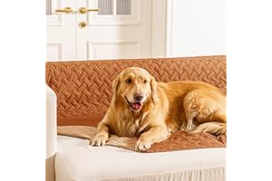 gogobunny 100% Double Sided Waterproof Dog Blanket Soft Pet Bed Cover Reversible Protect Furniture Couch Sofa Car for Puppy Cat Kids (Dark Pumpkin/Light Pumpkin, 68x82 Inch (Pack of 1))