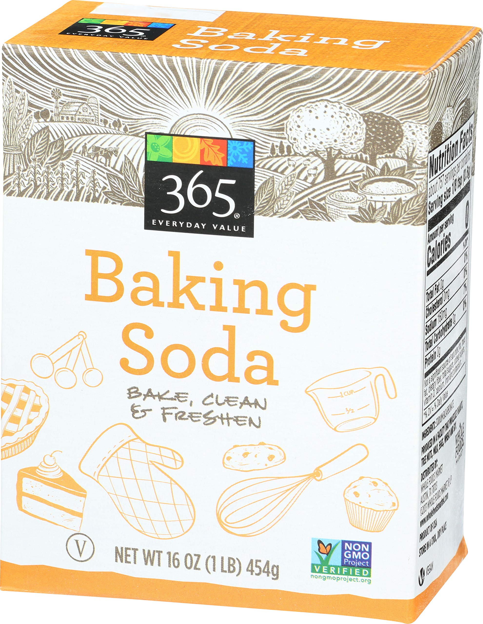 365 Everyday Value, Baking Soda, 16 oz Buy Online in UAE. 365