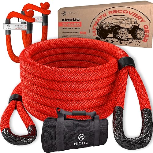 MiolleGear Kinetic Recovery Rope kit (3/4