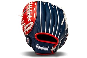 Franklin Sports Baseball and Softball Glove - Field Master - Baseball and Softball Mitt