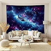 Zhoryengar Constellation Tapestry Perfect for Bedroom Dorm room Living room or office Wall Decor and Ideal for Teenage Boys and Girls who Love the 12 Zodiac Signs 79x59 Inches