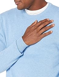 Amazon Essentials Men's Long-Sleeve Crewneck
