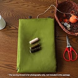 Simple&Opulence 100% Nature Pure Linen Fabric 78