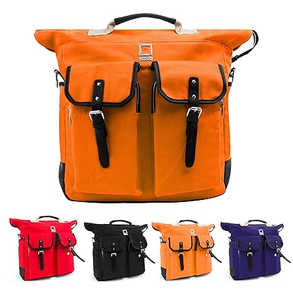 Lencca Leinwand Rucksack für Frauen und Mädchen Herren Jungen Universal Unisex Casual Tragetasche Tasche Sport Tagesrucksack 