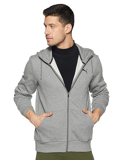 puma men's cotton track jacket