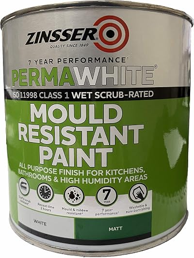 Kebonds Zinsser Perma White Self-Priming Interior Paint Matt White 1L