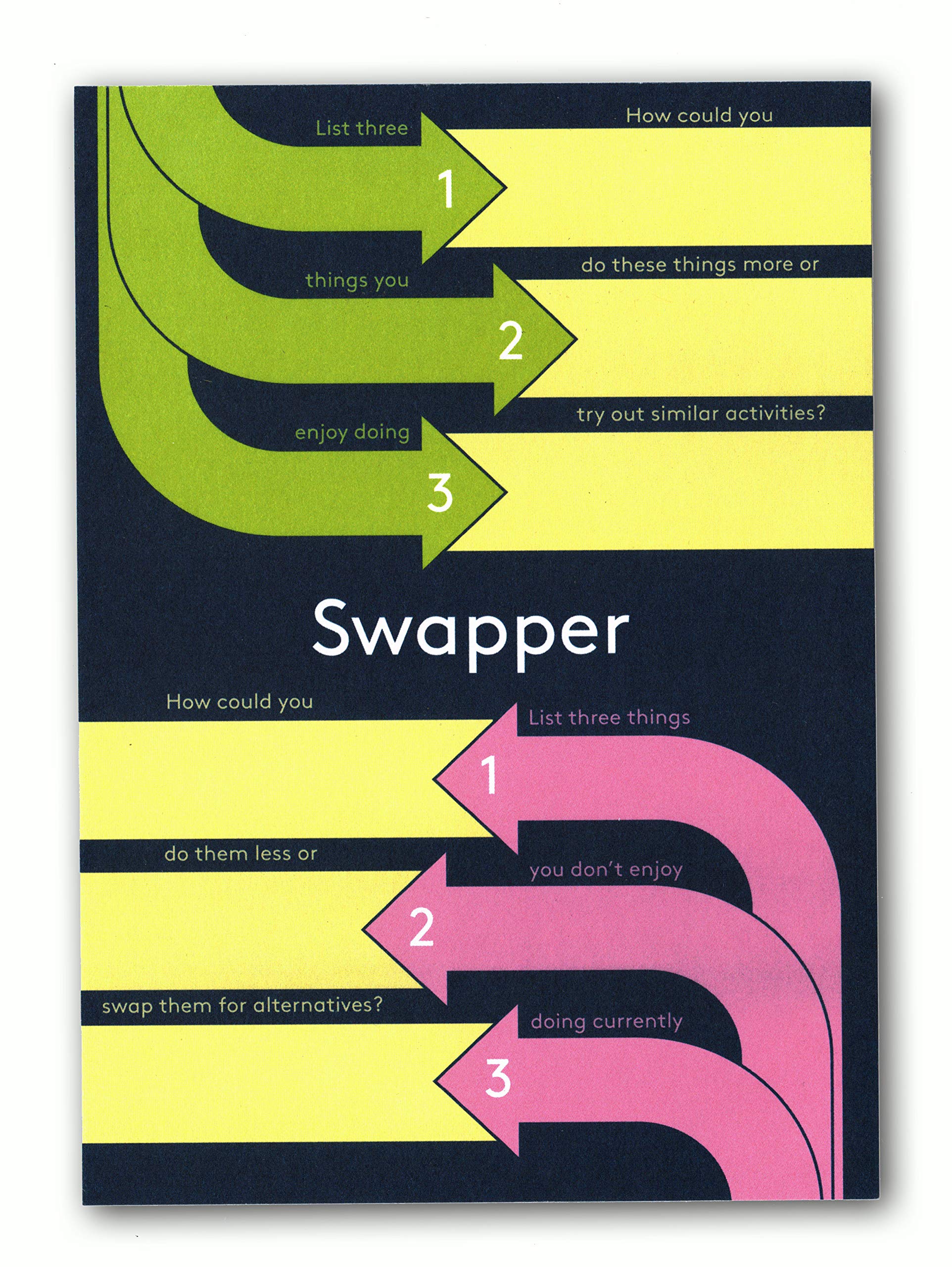 Swapper notepads by Ingenious Ink - Set of Five