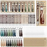 Feifeiya 25 Sets Christian Church Gift Bulk Bible Verse Bamboo Pen Religious Silicone Keychain Scripture Bookmark Emergency Numbers Gift for Women Men Sunday School(Fresh Color,English)