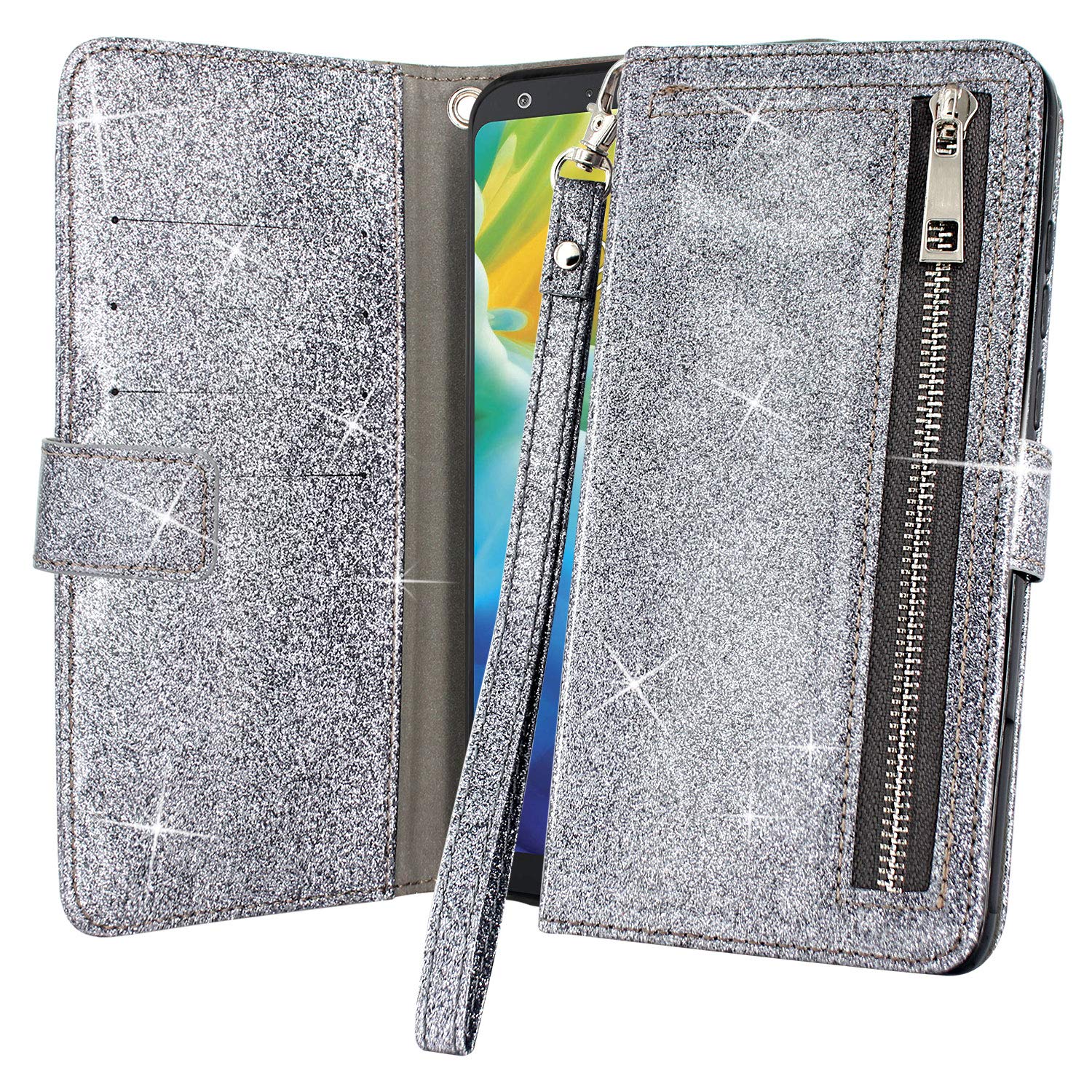 Best Gray Wallet Case Lg Stylo 4