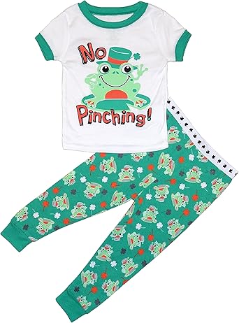 baby st patrick's day pajamas