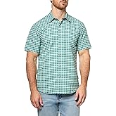 Eddie Bauer Mens Pack It Seersucker Short-Sleeve Shirt